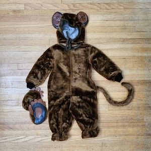 Plush Monkey Costume Size 18 mos.